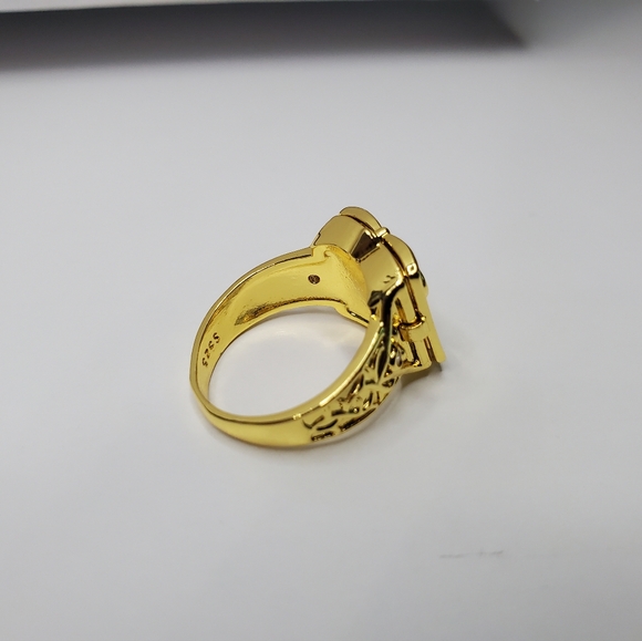 Mens Open Locklet Secret Compartment Ring - Picture 12 of 15